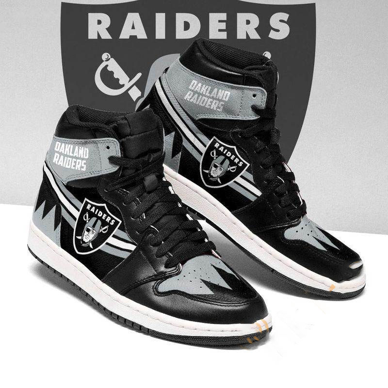Oakland Raiders Custom Sneaker Air Jordan Shoes