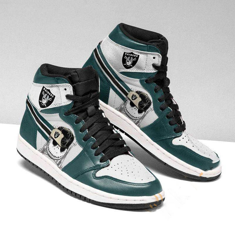 Oakland Raiders Custom Sneaker Air Jordan Shoes