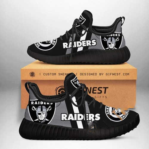 Oakland Raiders Customize Yeezy Boost