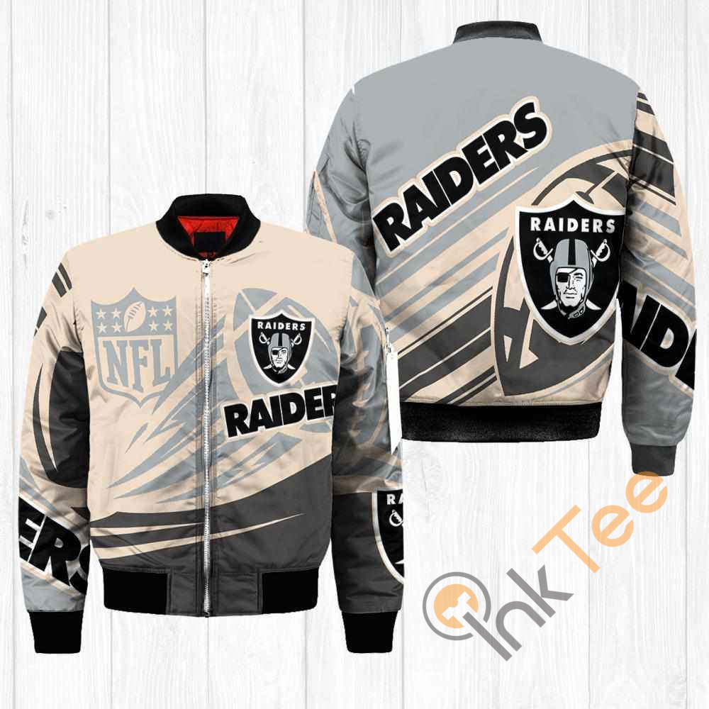 Oakland Raiders NFL Balls Apparel Best Christmas Gift For Fans Bomber Jacket 11 Oakland Raiders NFL Balls Apparel Best Christmas Gift For Fans Bomber Jacket