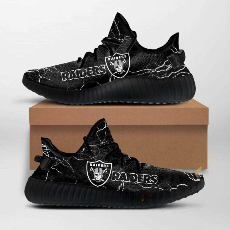 Oakland Raiders Nfl Custom Yeezy Boost
