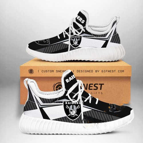 Oakland Raiders Team Customize Yeezy Boost