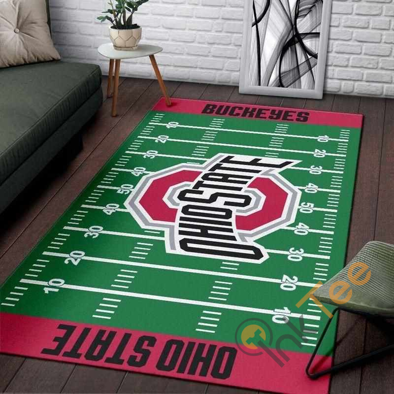 Ohio State Buckeyes Home Field Area Rug 1 Ohio State Buckeyes Home Field Area Rug