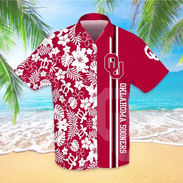 Oklahoma Sooners Custom Hawaiian shirts
