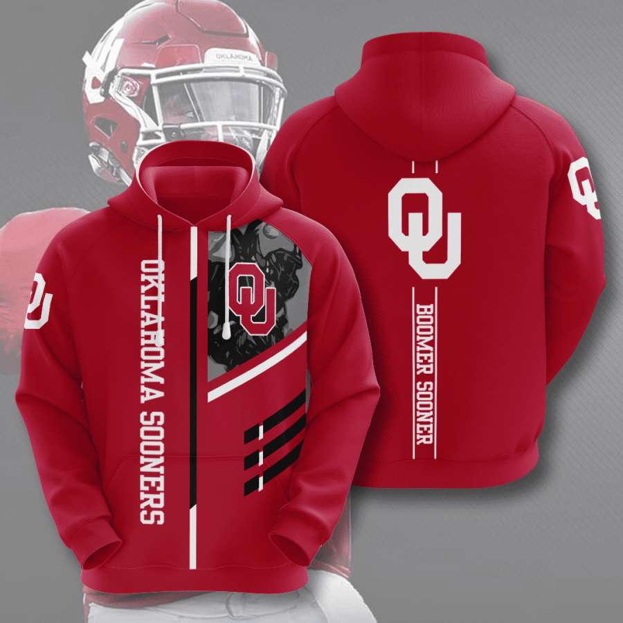 Oklahoma Sooners Custom Hoodie 3D