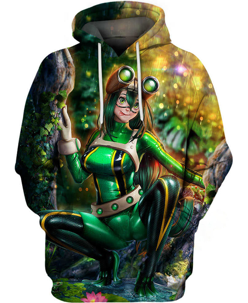 Older Froppy My Hero Academia Hoodie 3D