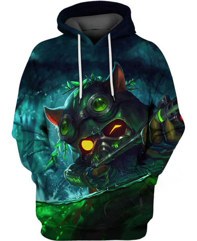 Omega Squad Teemo Hoodie 3D 4 Omega Squad Teemo Hoodie 3D