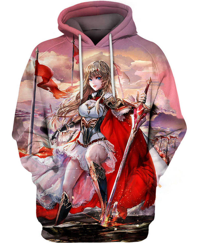 Once And Future Queen Hoodie 3D 4 Once And Future Queen Hoodie 3D