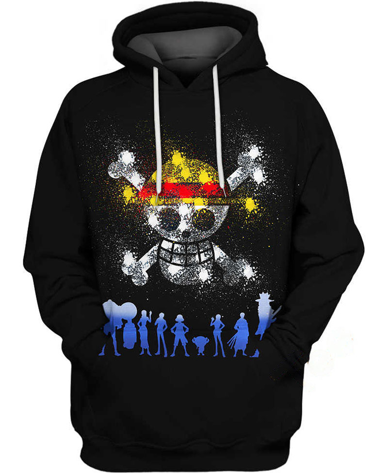 One Piece Friendships Hoodie 3D