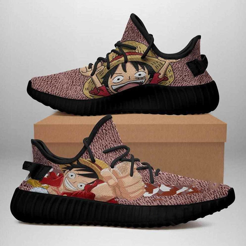 One Piece Luffy Yeezy Boost