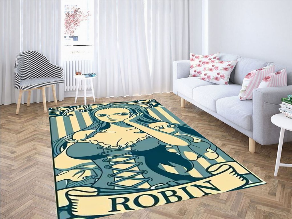 One Piece Robin Living Room Modern Carpet Rug