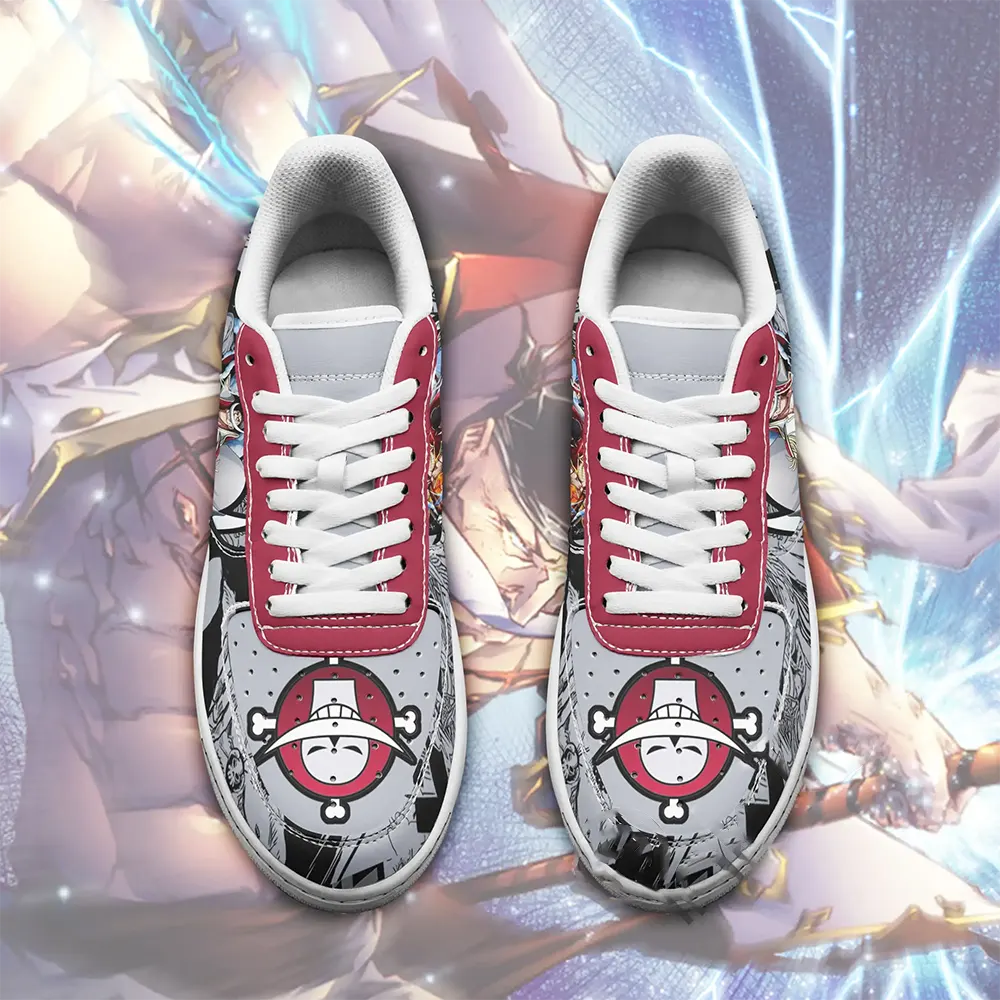 One Piece Whitebeard One Piece Anime Fan Gift Amazon Nike Air Force Shoes