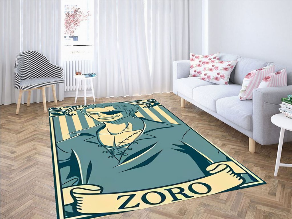 One Piece Zoro Background Living Room Modern Carpet Rug 13 One Piece Zoro Background Living Room Modern Carpet Rug
