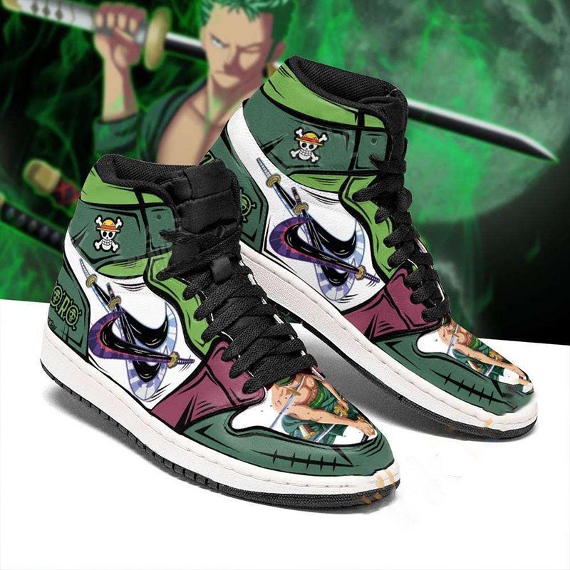 One Piece Zoro Boots Two For Men And Women Personalized Air Jordan Shoes 7 One Piece Zoro Boots Two For Men And Women Personalized Air Jordan Shoes