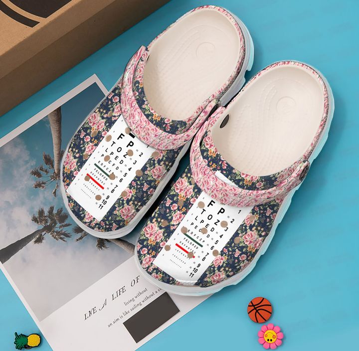 Optometrist Optometry Chart Crocs Clog Shoes 15 Optometrist Optometry Chart Crocs Clog Shoes