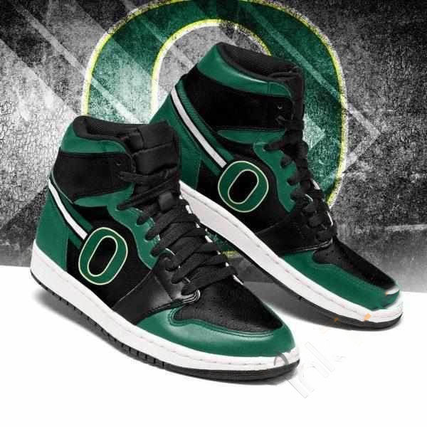 Oregon Ducks NCAA Custom Air Jordan Shoes