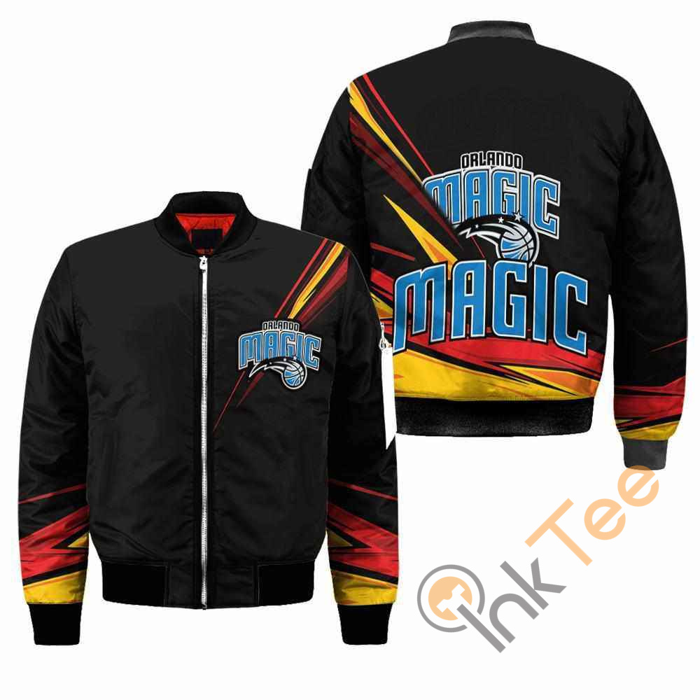 Orlando Magic NBA Black Apparel Best Christmas Gift For Fans Bomber Jacket