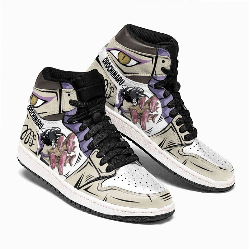 Orochimaru Skill Naruto Custom Anime Air Jordan Shoes
