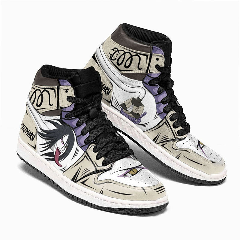 Orochimaru Snake Naruto Custom Anime Air Jordan Shoes