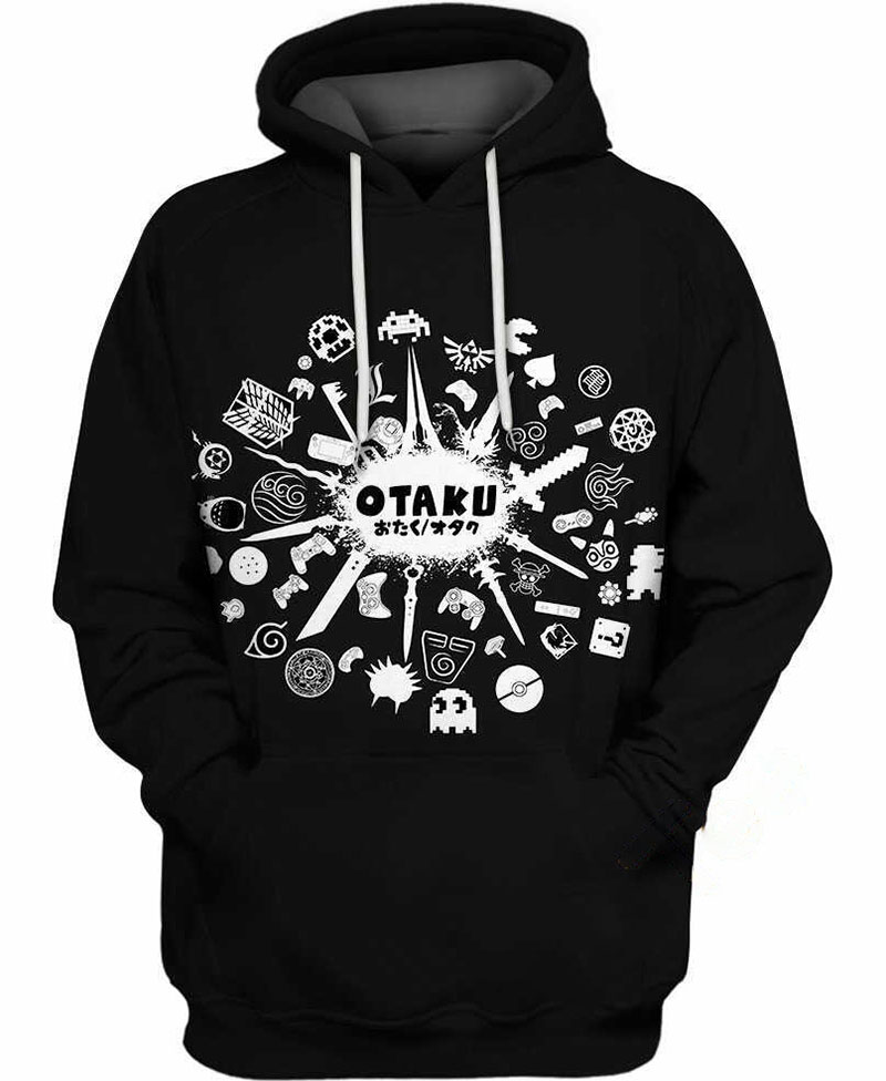 Otaku Hoodie 3D 4 Otaku Hoodie 3D