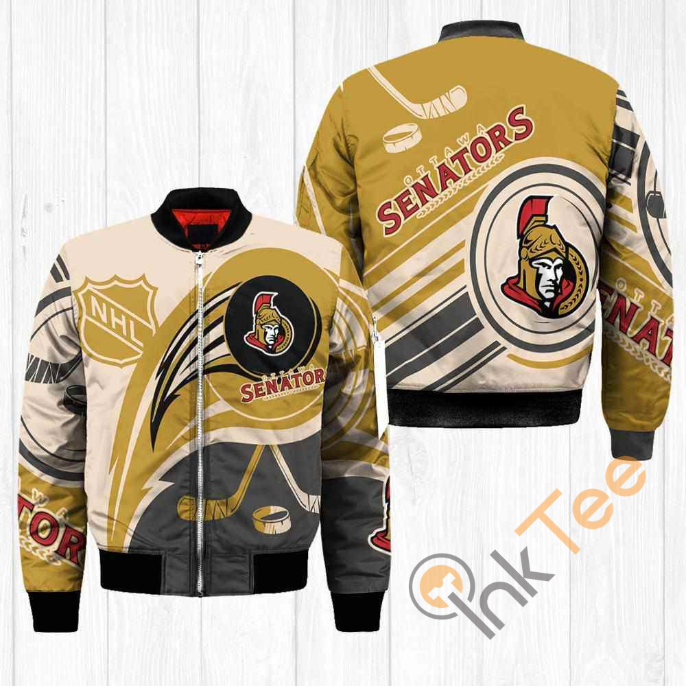 Ottawa Senators NHL Balls Apparel Best Christmas Gift For Fans Bomber Jacket
