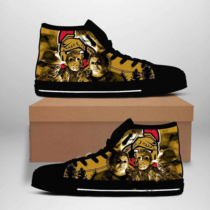 Ottawa Senators Nhl Hockey High Top Shoes