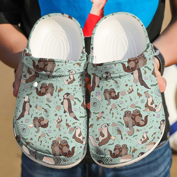 Otter Love Crocs Clog Shoes