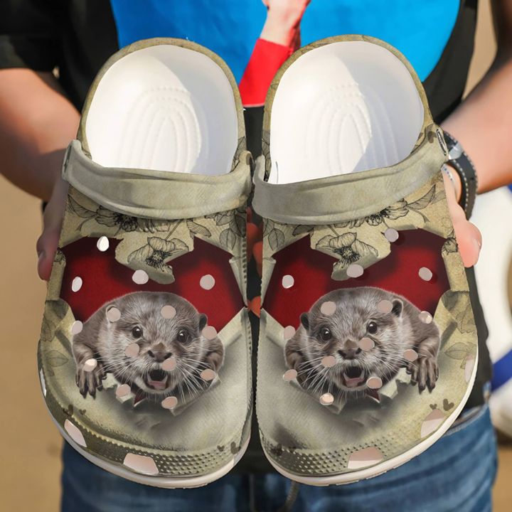 Otter They Steal My Heart Crocs Clog Shoes 6 Otter They Steal My Heart Crocs Clog Shoes
