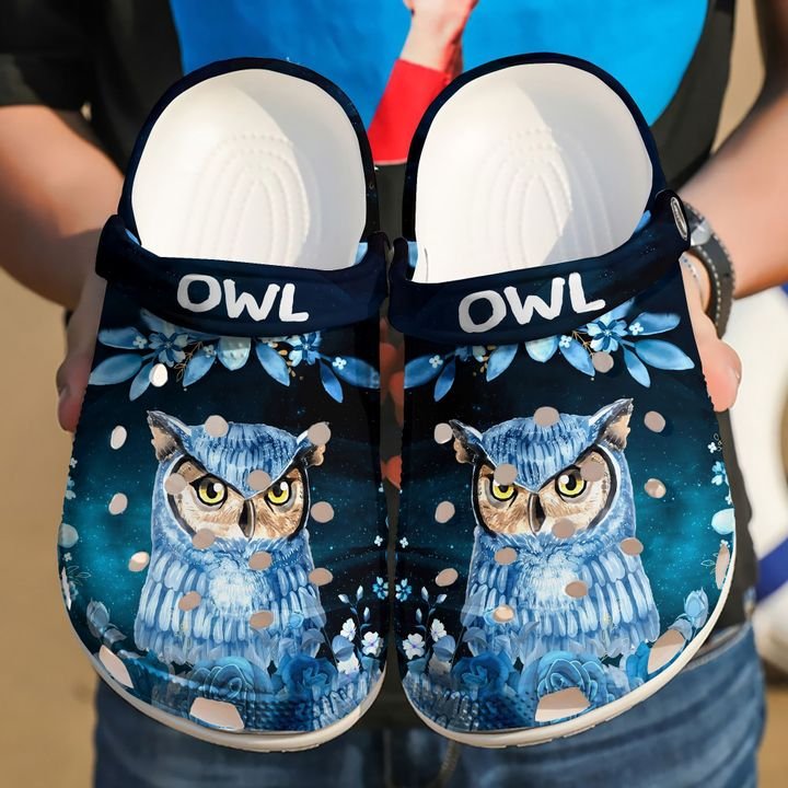 Owl I Love You Crocs Clog Shoes