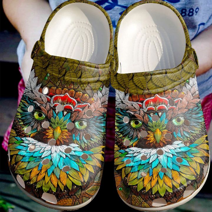 Owl Mystic Crocs Clog Shoes