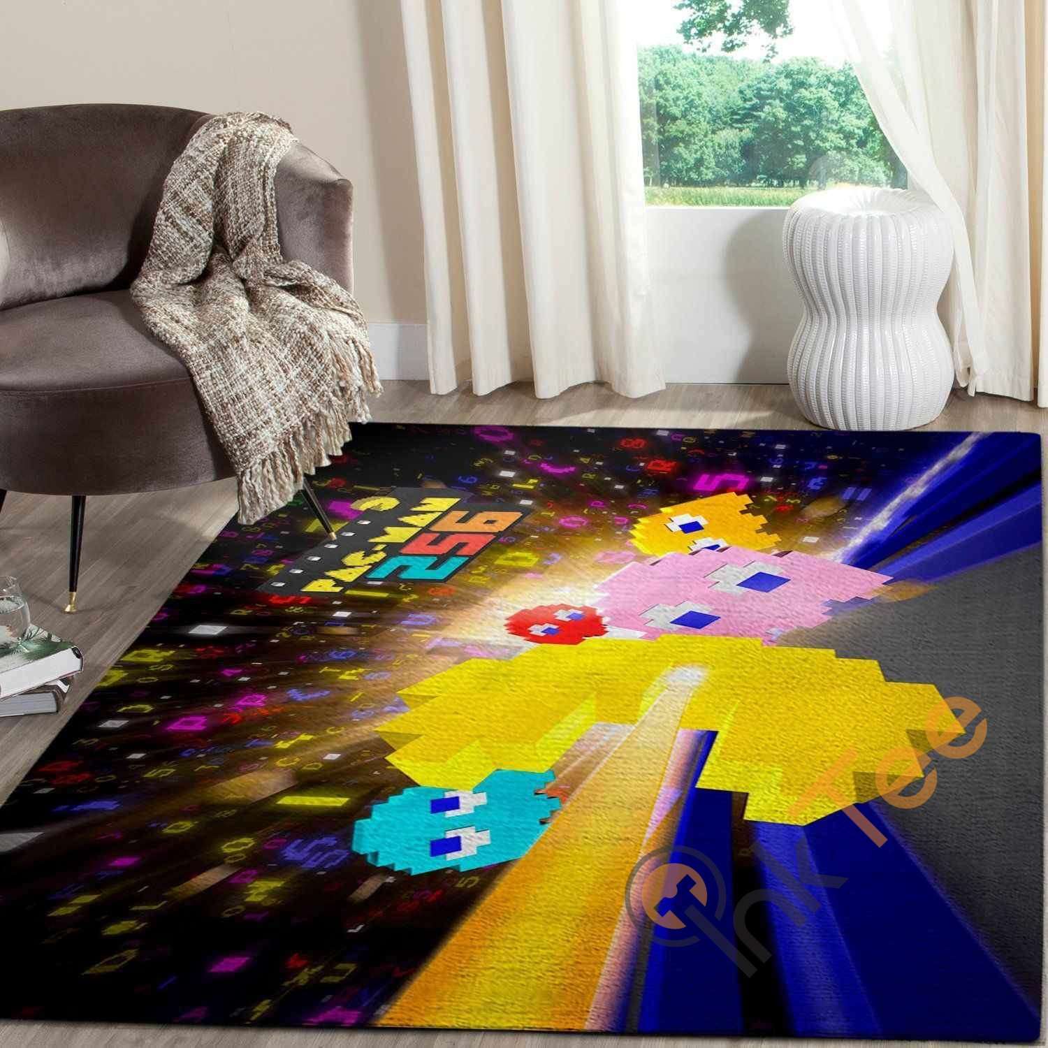 Pacman Area Rug 2 Pacman Area Rug