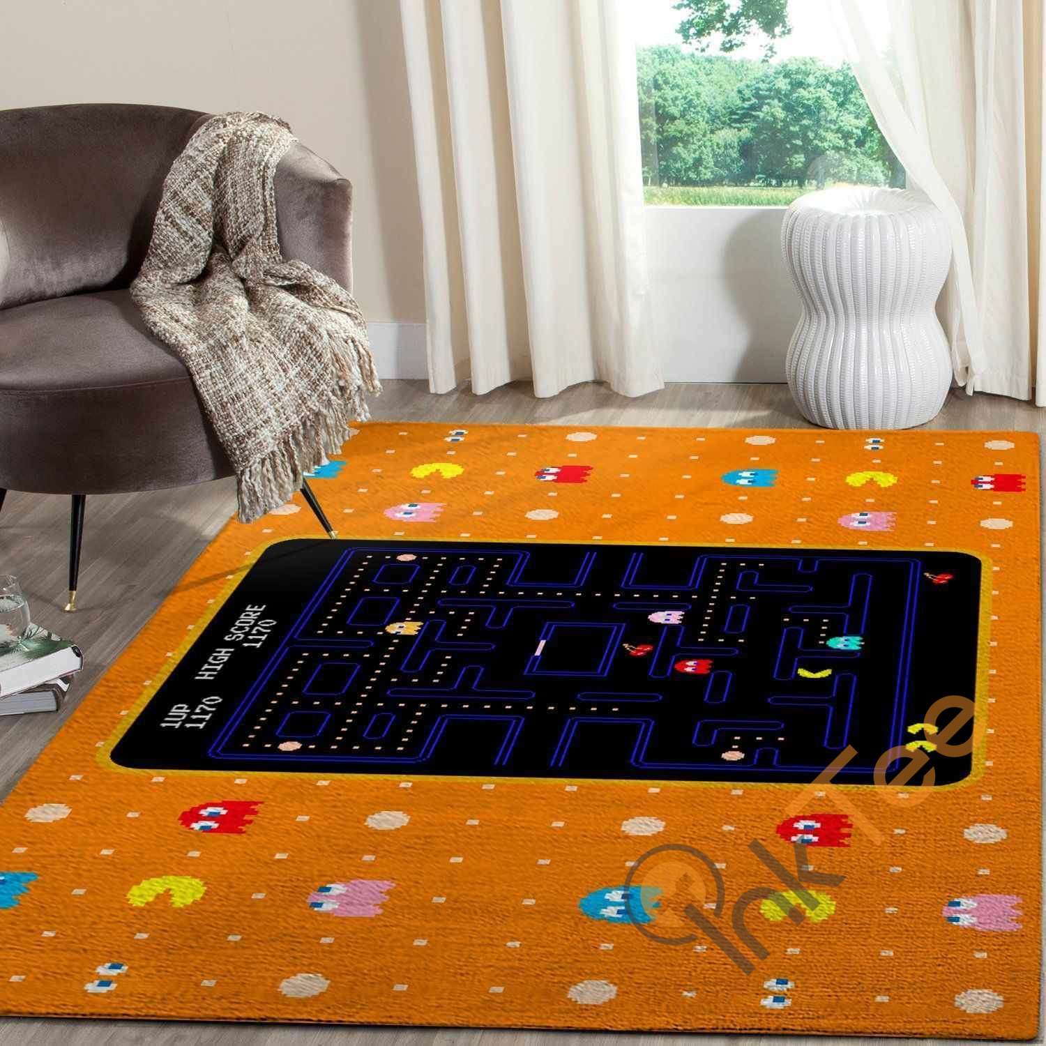 Pacman Area Rug 2 Pacman Area Rug