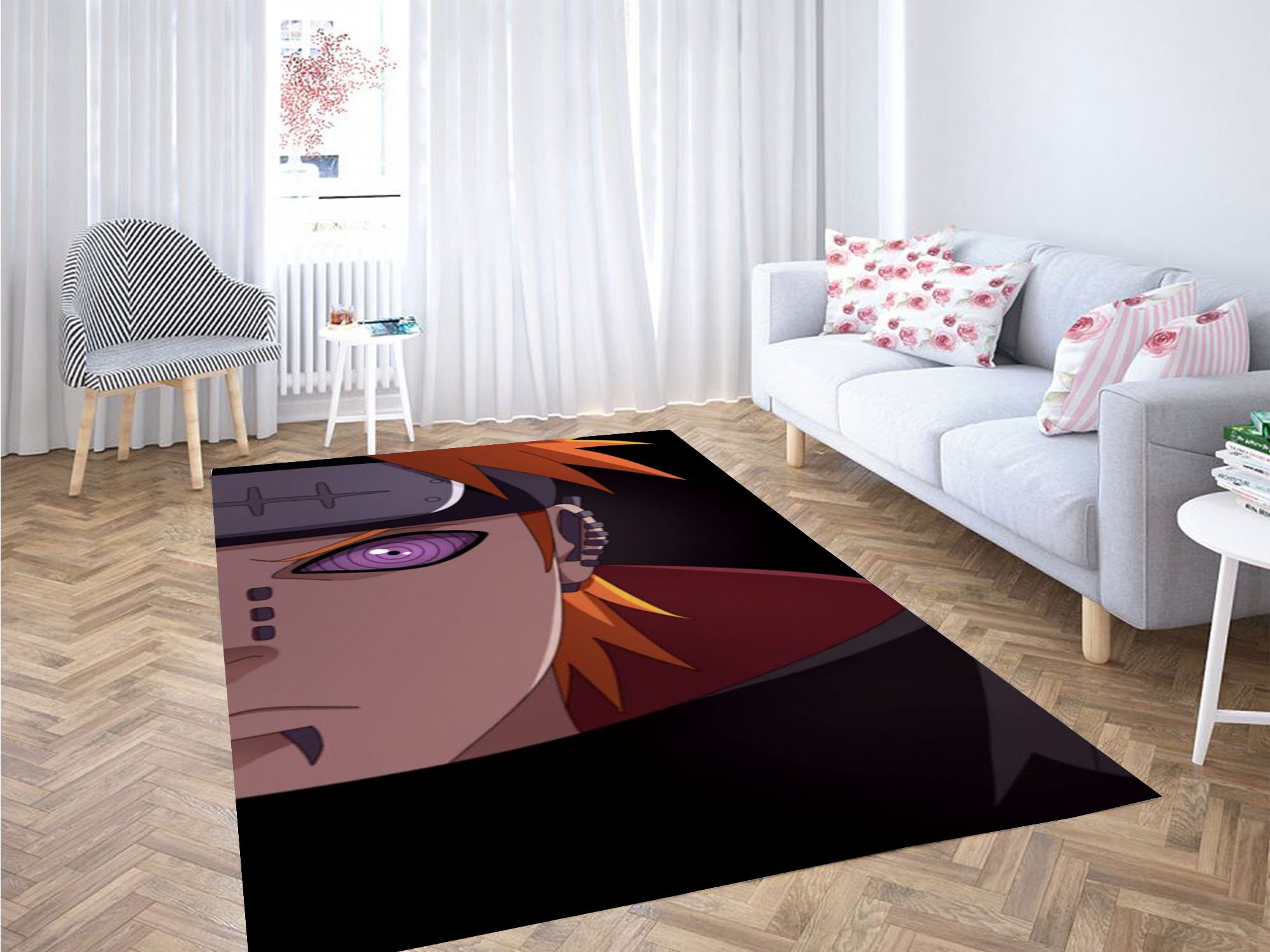Pain Naruto Wallpaper Carpet Rug 2 Pain Naruto Wallpaper Carpet Rug
