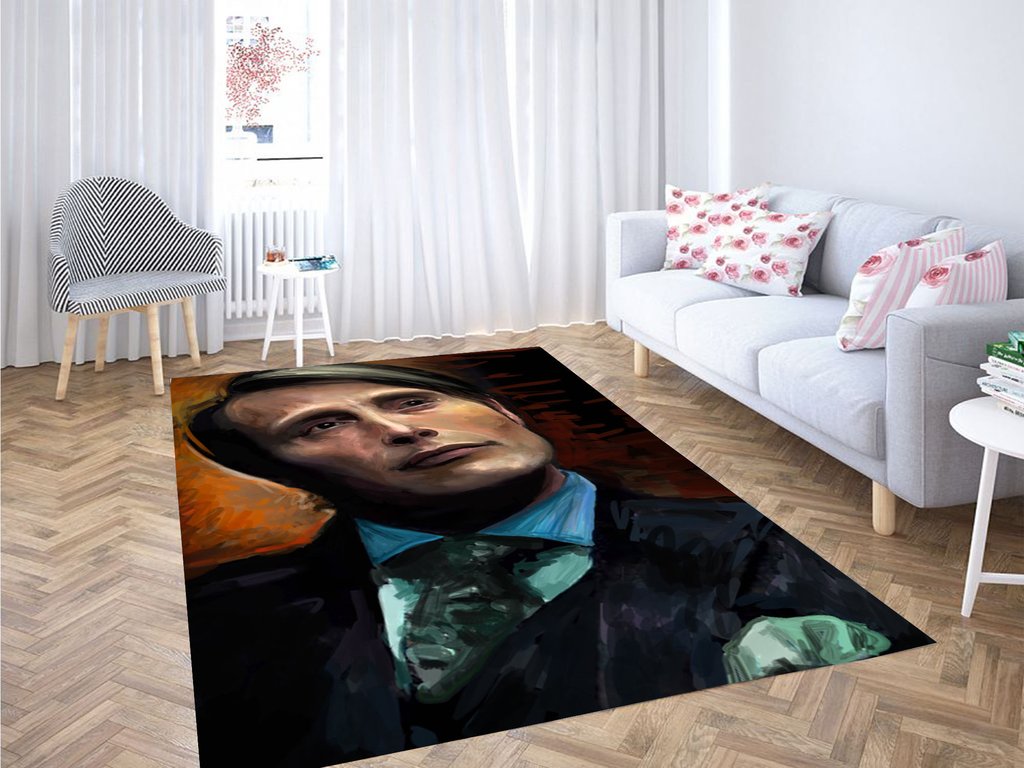 Painting Hannibal Lecter Living Room Modern Carpet Rug 13 Painting Hannibal Lecter Living Room Modern Carpet Rug