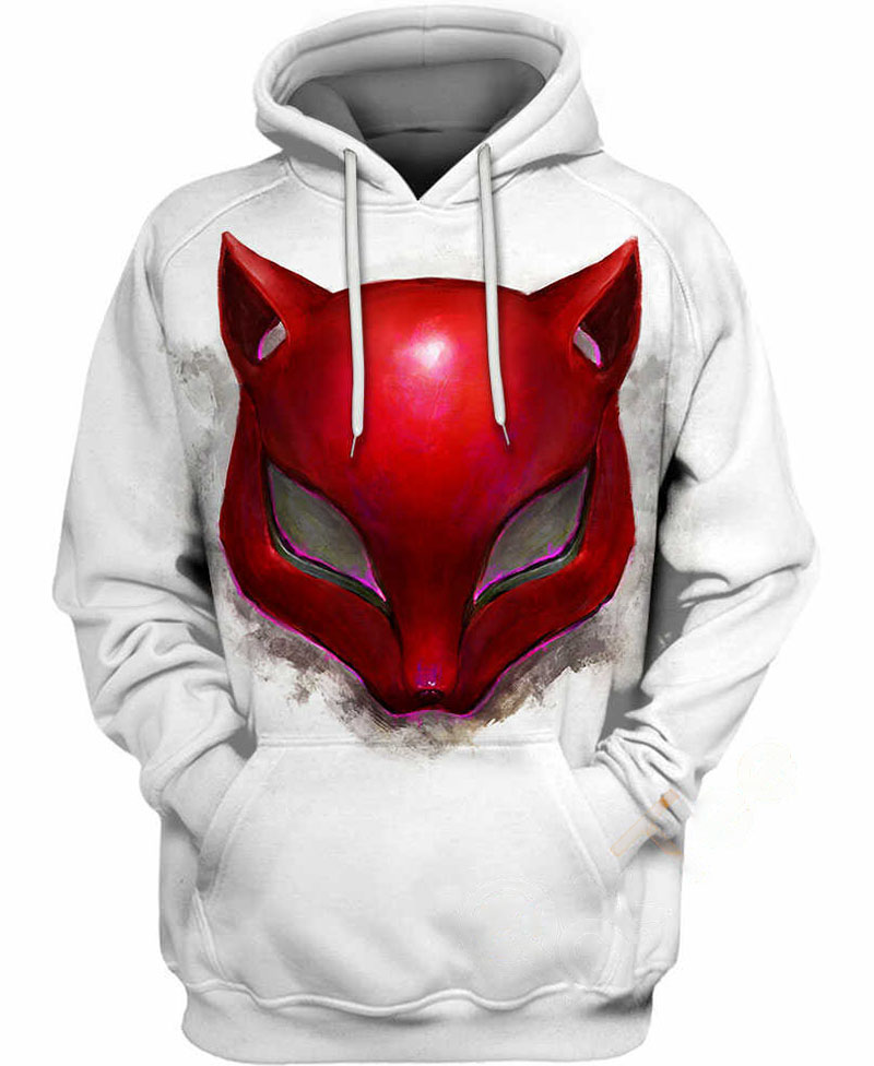 Panther Mask Hoodie 3D