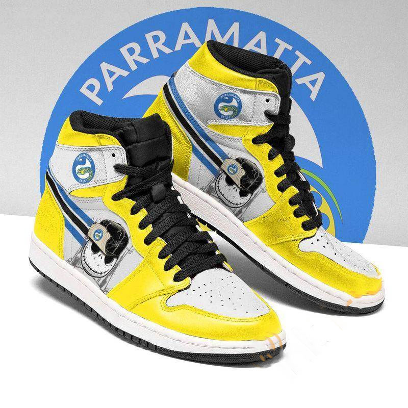 Parramatta Eels Custom Sneaker Air Jordan Shoes