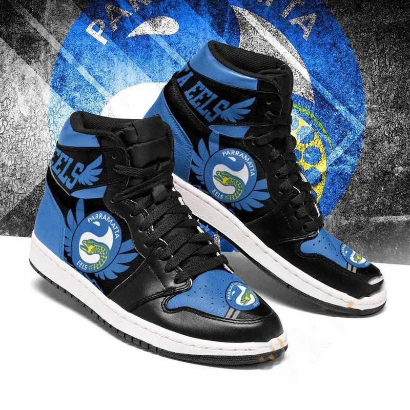 Parramatta Eels Nrl Custom Air Jordan Shoes