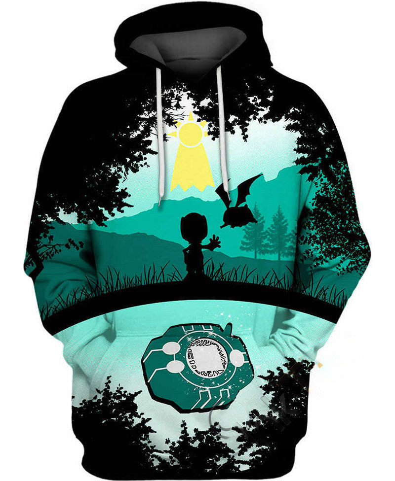 Patamon Hoodie 3D 14 Patamon Hoodie 3D