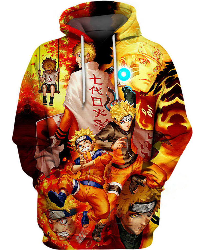 Path Of Naruto Hoodie 3D
