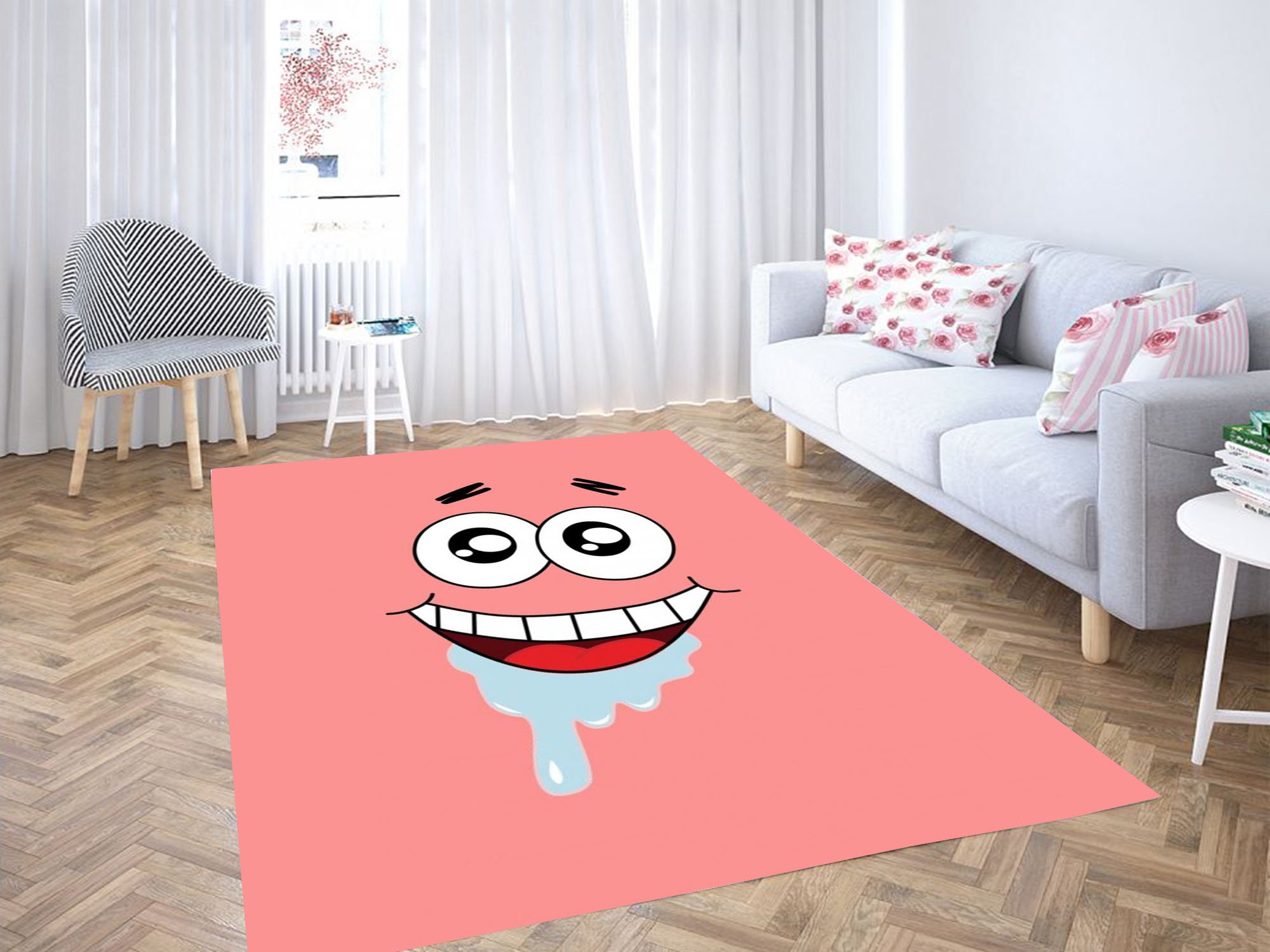 Patrick Cartoon Network Carpet Rug 1 Patrick Cartoon Network Carpet Rug