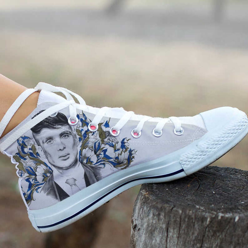 Peaky Blinders Tommy Shelby Music High Top Shoes