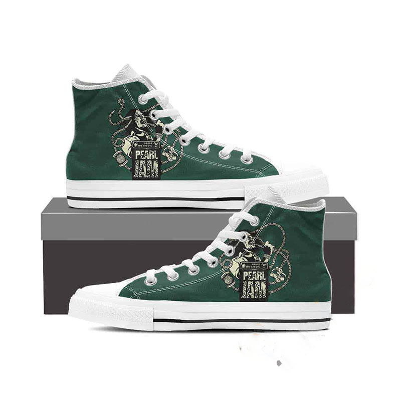 Pearl Jam High Top Shoes