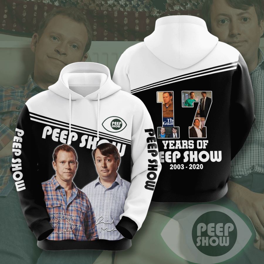 Peep Show Custom Hoodie 3D 3 Peep Show Custom Hoodie 3D