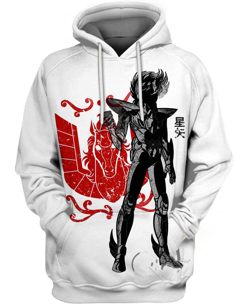 Pegasus Seiya Hoodie 3D