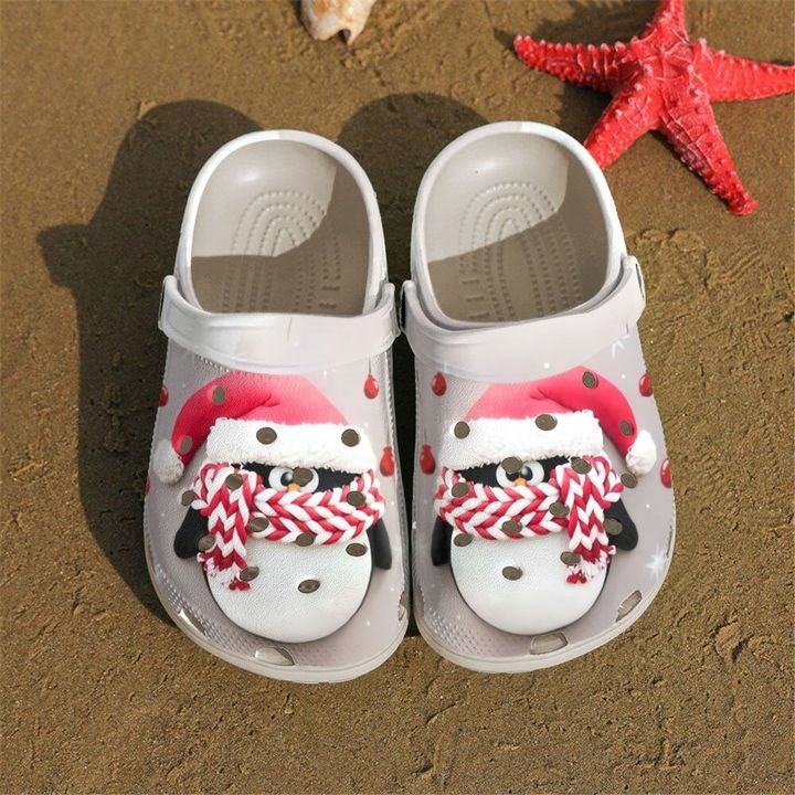 Penguin Clay Crocs Clog Shoes
