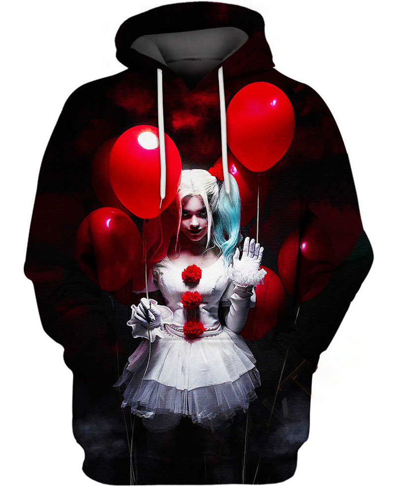 Pennywise Quinn Hoodie 3D