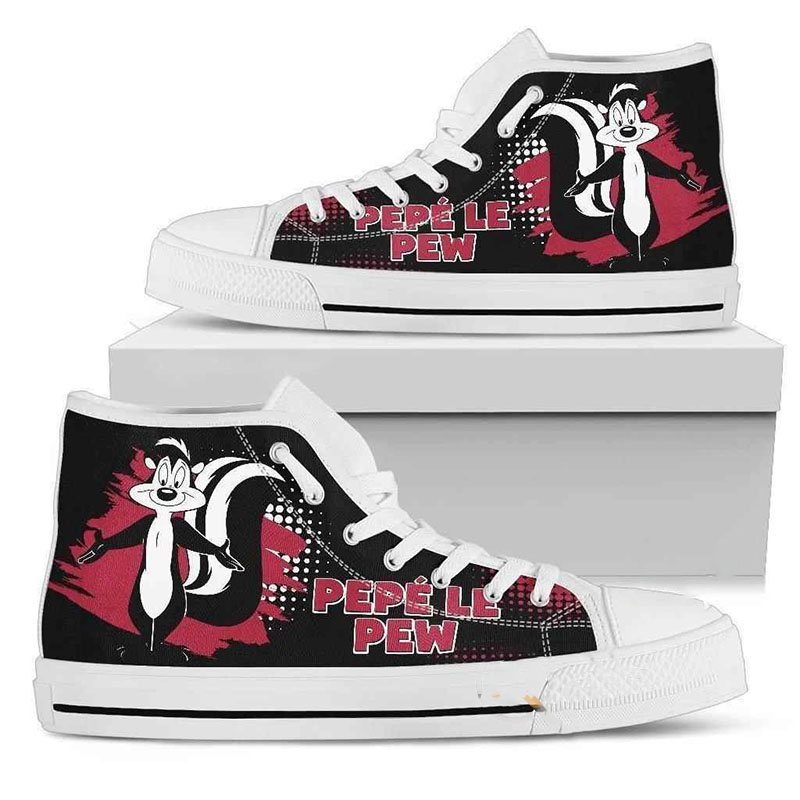 Pepe Le Pew High Top Shoes