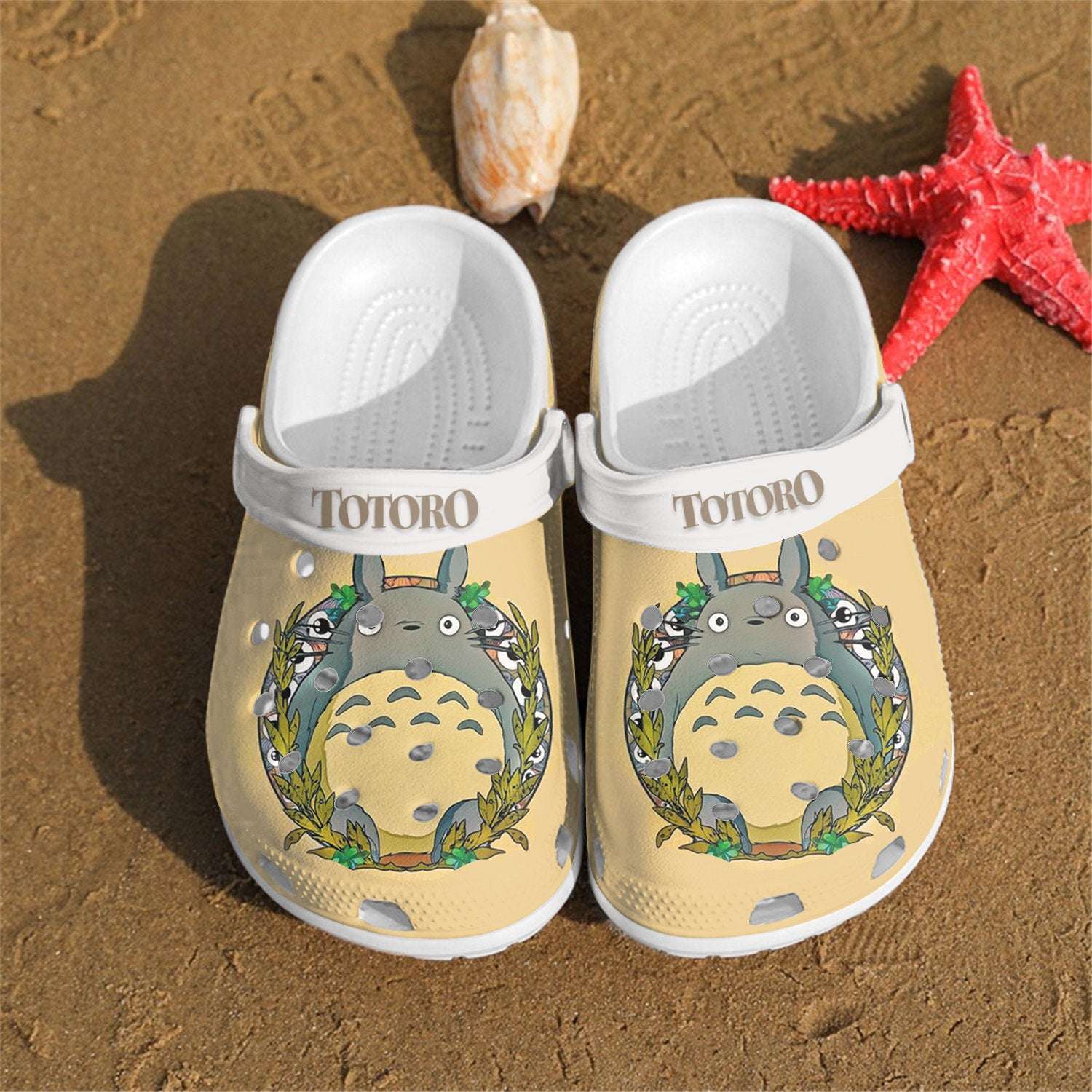 Unique Personalised Totoro Crocs Clog Shoes
