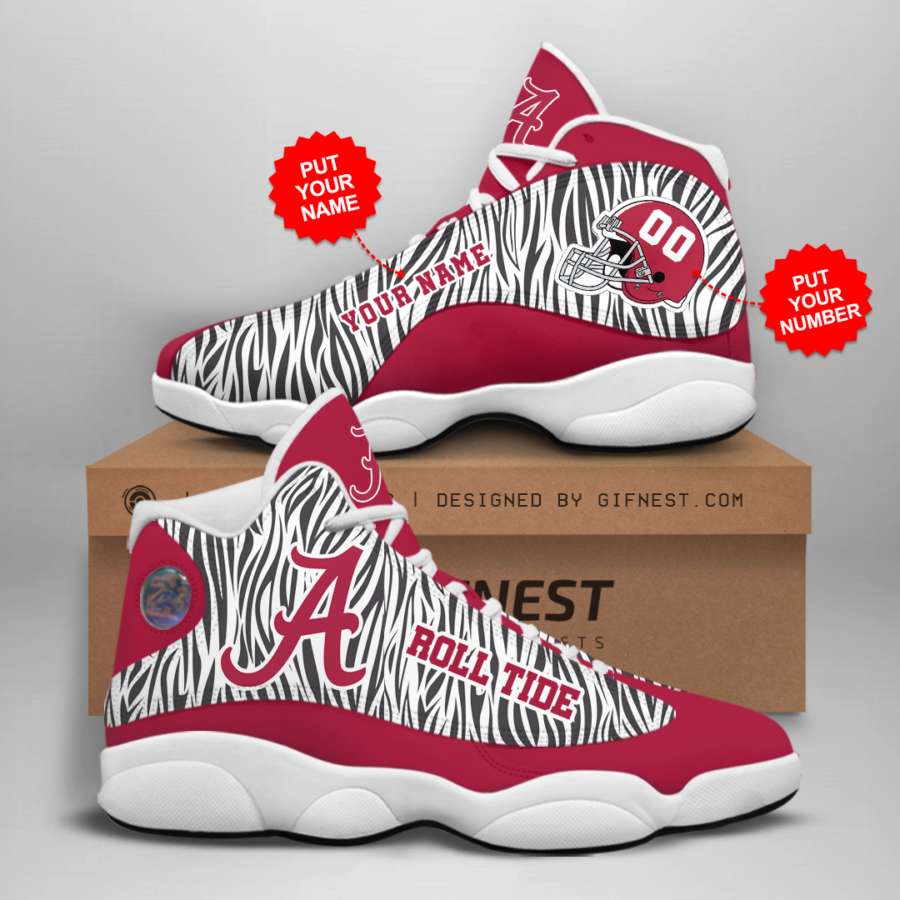 Personalized Alabama Crimson Tide Custom Air Jordan Shoes
