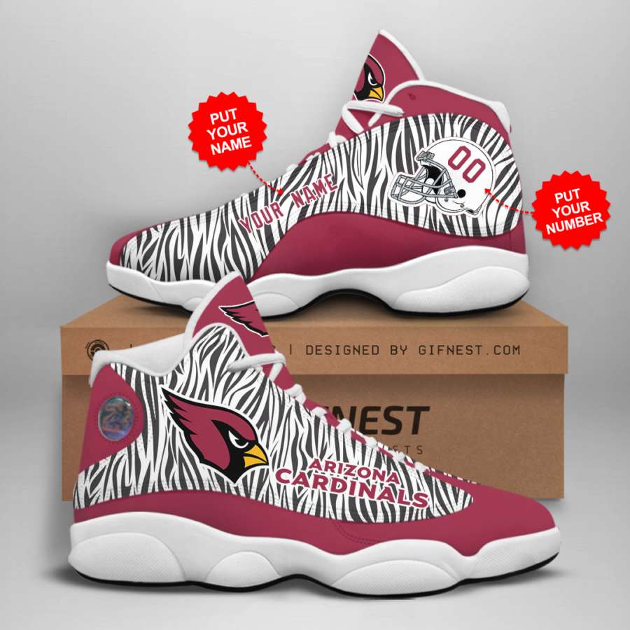 Personalized Arizona Cardinals Custom Air Jordan Shoes 10 Personalized Arizona Cardinals Custom Air Jordan Shoes